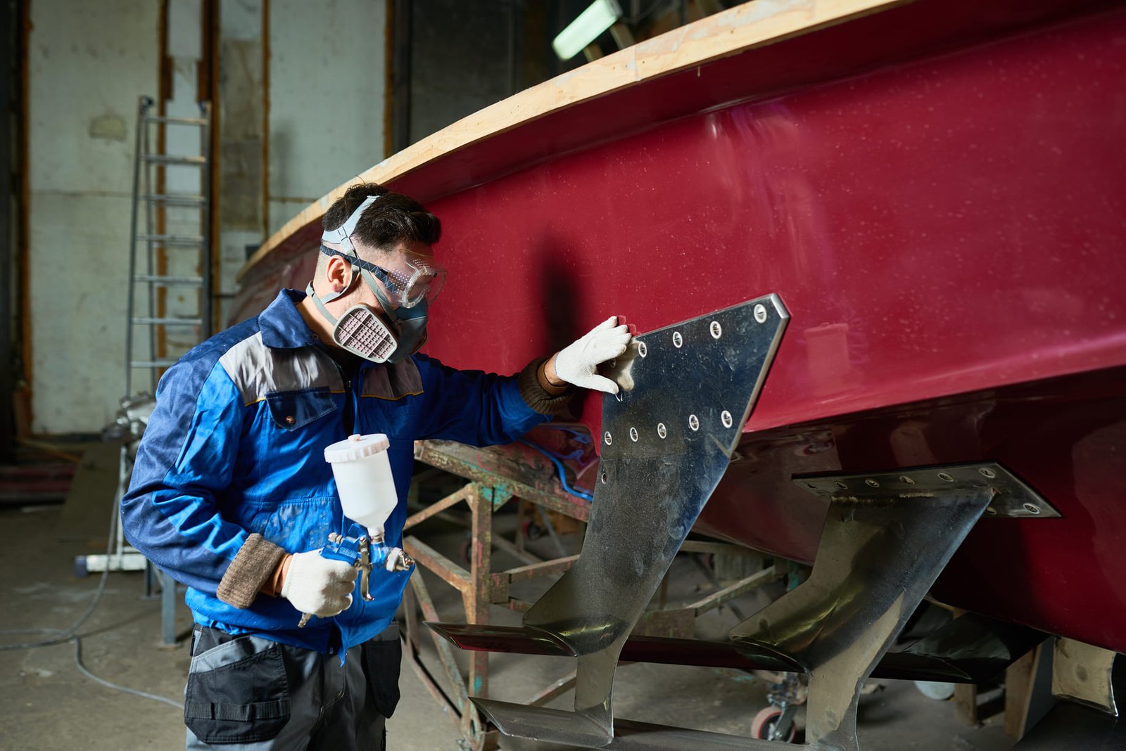 A worker shows how Ozark Grease Pros does each job safely and carefully to give the best service every time.